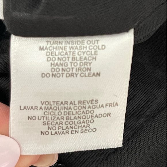 ❌SOLD ❌Anne Klein High Waist Wide Leg Black Sequins Jumpsuit with tie Waist size - Picture 8 of 10